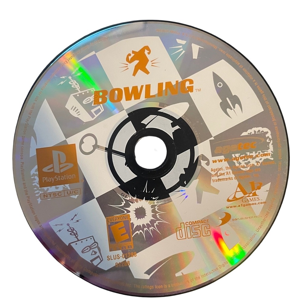 Bowling‎ (Sony PlayStation 1, PS1) DISC ONLY